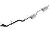 Borla 2020 Jeep Gladiator JT 3.6L V6 AWD Touring Catback w/ Dual Black Tips thumbnail 2