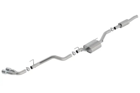 Borla 2020 Jeep Gladiator JT 3.6L V6 AWD ATAK Dual Side Catback w/ Chrome Tips thumbnail 5