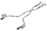 Borla 18-20 Dodge Durango SRT 6.2L V8 2.75in S-Type SS Catback Exhaust w/ BLK Chrome Tips thumbnail 2