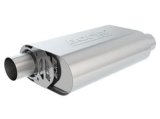 Borla CrateMuffler Stock SBF 289/302 (Exc. Coyote) ATAK 2.25in Inlet/Outlet Oval Muffler thumbnail 4