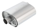 Borla CrateMuffler Ford Coyote 5.0L S-Type 2.5in Offset/Center 12inx6inx10.34in Muffler thumbnail 2
