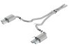Borla S-Type Cat Back 18-20 Ford Mustang GT Convertible 2.5in pipe 4in tip thumbnail 6