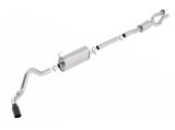 Borla S-Type Cat-Back 17-19 Ford F-250/350 Super Duty Side Exit Exhaust - Black Chrome Tip thumbnail 8
