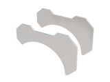 Borla Universal 2.5in T-304 Stainless Tube Bracket Kit thumbnail 2