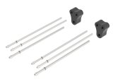 Borla Hanger & Isolator Kit - 6 Hanger Rods & 2 Rubber Isolators thumbnail 1