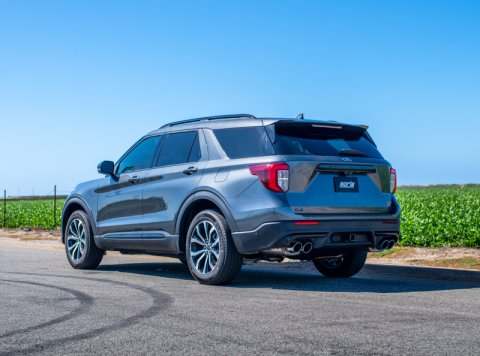 Borla 2020 Ford Explorer ST 3.0L V6 2.25in ATAK Exhaust - Chrome Tips thumbnail 4