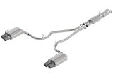 Borla 2020 Ford Explorer ST 3.0L V6 2.25in ATAK Exhaust - Carbon Fiber Tips thumbnail 2