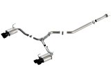 Borla 15-19 Subaru WRX/STI 2.5L Turbo 3in S-Type Catback Exhaust - 2.5in Black Chrome Tips thumbnail 6