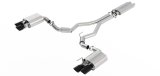 Borla 18-20 Ford Mustang GT 5.0L AT/MT ECE Approved Cat-Back Exhaust w/ Active Valve thumbnail 1