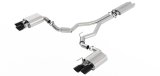 Borla 18-20 Ford Mustang GT 5.0L AT/MT ECE Approved Cat-Back Exhaust w/ Active Valve thumbnail 2