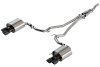Borla 19-20 Ford Mustang Ecoboost 2.3L 2.25in S-type Exhaust w/ Valves - Black Chrome Tips thumbnail 3