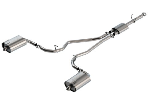 Borla 2020 Ford Explorer XLT/Limited Ecoboost 2.3L 2.25in S-type Exhaust - Turndown Tip thumbnail 4