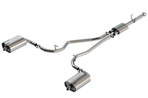 Borla 2020 Ford Explorer XLT/Limited Ecoboost 2.3L 2.25in S-type Exhaust - Turndown Tip thumbnail 5