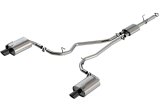 Borla 2020 Ford Explorer Limited Ecoboost 2.3L 2.25in S-type Exhaust - Black Chrome Tips thumbnail 3