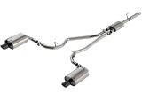 Borla 2020 Ford Explorer Limited Ecoboost 2.3L 2.25in S-type Exhaust - Black Chrome Tips thumbnail 4