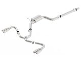 Borla 14-19 Seat Leon Cupra 2.0L AT/MT FWD 4DR Stainless Steel S-Type Catback Exhaust Brushed Tip thumbnail 6