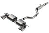 Borla 18-19 VW Golf R MK7.5 2.0L S-Type CatBack Exhaust w/ Resonator thumbnail 8