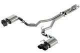 Borla 2020 Ford GT500 5.2L AT 3in ATAK CatBack Exhaust w/ Carbon Fiber Tips thumbnail 8