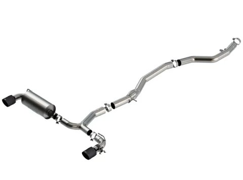 Borla 2020 Toyota Supra GR 3.0L I6 3in ATAK Catback Exhaust - Carbon Fiber Tips thumbnail 4