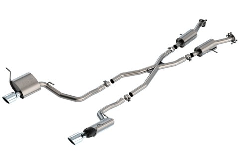 Borla 14-20 Jeep Grand Cherokee 3.6L V6 2/4WD 2.25in S-Type Cat-back thumbnail 1