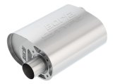 Borla CrateMuffler Ford Coyote 2.5 inch Offset/Offset 12in x 6in x 10.34in S-Type Oval Muffler thumbnail 1