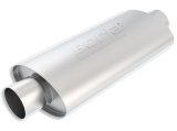 Borla XR-1 Racing Sportsman 3.5in. Outlet / 3.5in Inlet Oval Muffler thumbnail 3