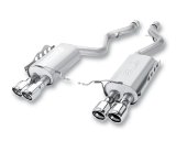 Borla 14-15 Chevy Camaro 3.6L V6 RWD Single Split Rr Exit Touring Exhaust (rear section only) thumbnail 3