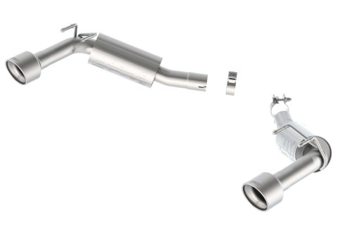 Borla 14-15 Camaro SS 6.2L V8 RWD Single Split Rr Exit S-Type Exhaust (rear section only) thumbnail 4