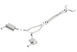 Borla 14-15 Camaro 3.6L V6 Single Split Rear Exit Touring Catback Exhaust thumbnail 7