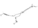 Borla 14-15 Chevy Camaro SS 6.2L V8 Single Split Rear Exit S-Type Catback Exhaust thumbnail 2