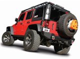 Borla 12-16 Jeep Wrangler 3.6L AT/MT 4DR 4WD S SQ RL AC SR 2.5in 2in TIP 3.5inx3.28in Black Chrome thumbnail 6