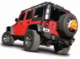Borla 12-16 Jeep Wrangler 3.6L AT/MT 4DR 4WD S SQ RL AC SR 2.5in 2in TIP 3.5inx3.28in Black Chrome thumbnail 7
