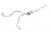 Borla 14 Silv/Sierra C/B Exhaust S-Type 1500 5.3L V8 AT/MT 2&4WD Ext Cab Split Side Exit thumbnail 1