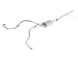 Borla 14 Silv/Sierra C/B Exhaust S-Type 1500 5.3L V8 AT/MT 2&4WD Ext Cab Split Side Exit thumbnail 2