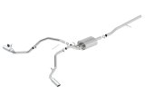 Borla 14 Silv/Sierra C/B Exhaust S-Type 1500 5.3L V8 AT/MT 2&4WD Ext Cab Split Side Exit thumbnail 5