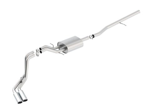 Borla S-Type Cat-Back 14 Sierra 1500 Ext. Cab Stnd Bed/CC Short Bed 143.5in WB Side Exit Exhaust