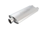 Borla Universal Center/Dual Oval 3in In / 2.5in Out 19in x 4in x 9.5in Notched PRO-XS Muffler thumbnail 1