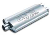 Borla Universal Center/Dual Oval 3in In / 2.5in Out 19in x 4in x 9.5in Notched PRO-XS Muffler thumbnail 3