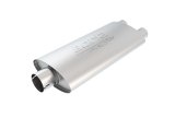 Borla Universal Center/Dual Oval 3in In / 2.5in Out 19in x 4in x 9.5in Notched PRO-XS Muffler thumbnail 6