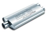 Borla Universal Center/Dual Oval 3in In / 2.5in Out 19in x 4in x 9.5in Notched PRO-XS Muffler thumbnail 7