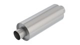 Borla XR-1 Multi-Core 4in Ctr-Ctr Round 16in x 6.25in Rotary Engine Equipped Racing Muffler thumbnail 5