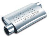 Borla Universal Pro-XS Oval 2in Inlet/Outlet Offset/Offset Notched Muffler thumbnail 3
