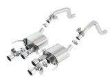 Borla 14-15 Chevy Corvette C7 6.2L RWD w/AFM &NPP S-Type Dual Round Rolled Center Rear Exit Exhaust thumbnail 2