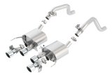 Borla 14-15 Chevy Corvette C7 6.2L RWD w/AFM &NPP S-Type Dual Round Rolled Center Rear Exit Exhaust thumbnail 6