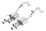 Borla 14-15 Chevy Corvette C7 6.2L RWD w/AFM &NPP S-Type Dual Round Rolled Center Rear Exit Exhaust thumbnail 7
