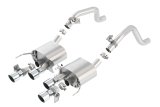 Borla 14-15 Chevy Corvette C7 6.2L RWD w/AFM &NPP ATAK-Type Dual Rd Rolled Center Rear Exit Exhaust thumbnail 6