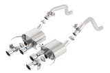 Borla 14-15 Chevy Corvette C7 6.2L RWD w/AFM &NPP ATAK-Type Dual Rd Rolled Center Rear Exit Exhaust thumbnail 7