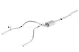 Borla 14 Silv/Sierra 1500 EC Std/CC Short 143.5in WB ATAK Single Split Rear Exit Cat-Back Exhaust thumbnail 1