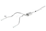 Borla 14 Silv/Sierra 1500 EC Std/CC Short 143.5in WB ATAK Single Split Rear Exit Cat-Back Exhaust thumbnail 5