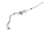 Borla 14 Silv/Sierra 1500 EC Std/CC Short 143.5in WB ATAK Dual Rolled Side Exit Cat-Back Exhaust thumbnail 1